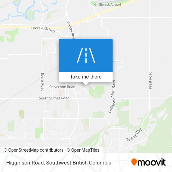 Higginson Road map