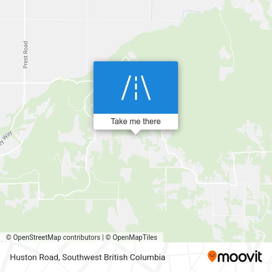 Huston Road map