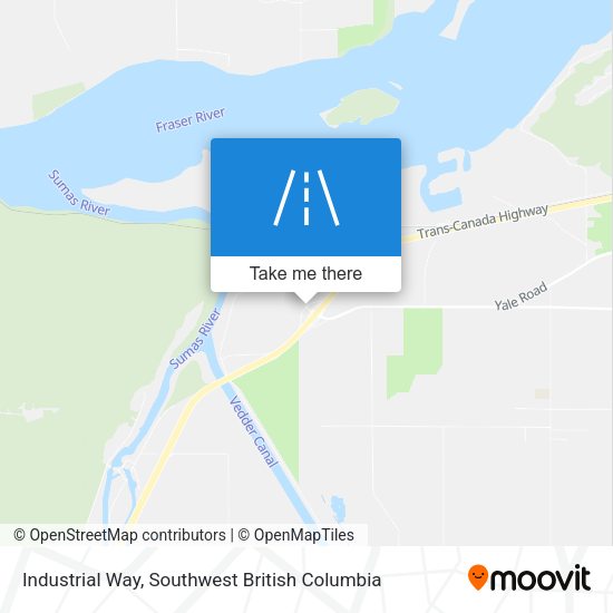 Industrial Way map