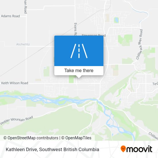 Kathleen Drive map