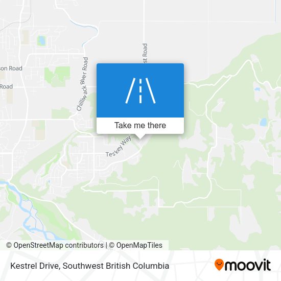 Kestrel Drive map