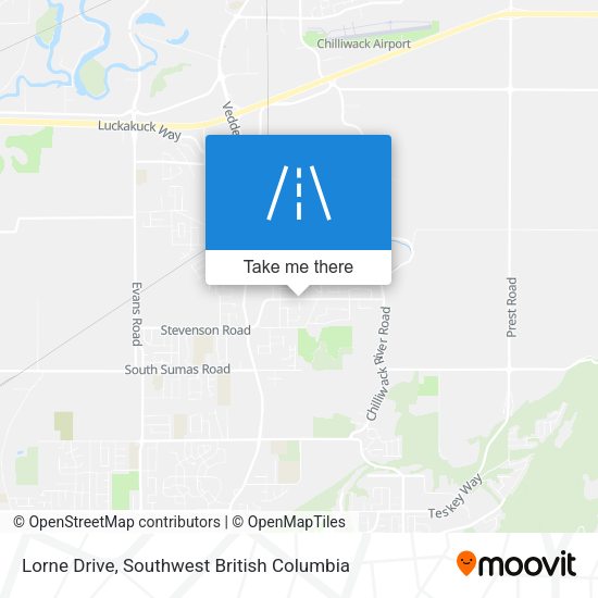 Lorne Drive map