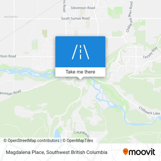 Magdalena Place map