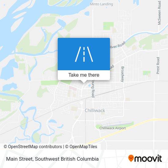 Main Street map
