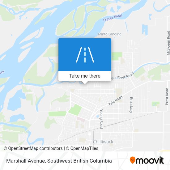 Marshall Avenue map