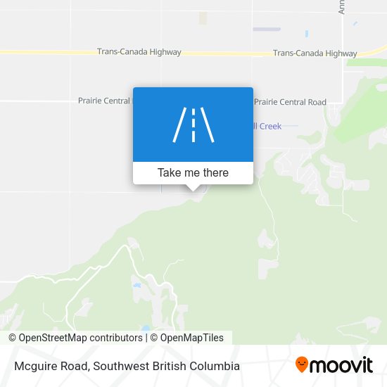 Mcguire Road map