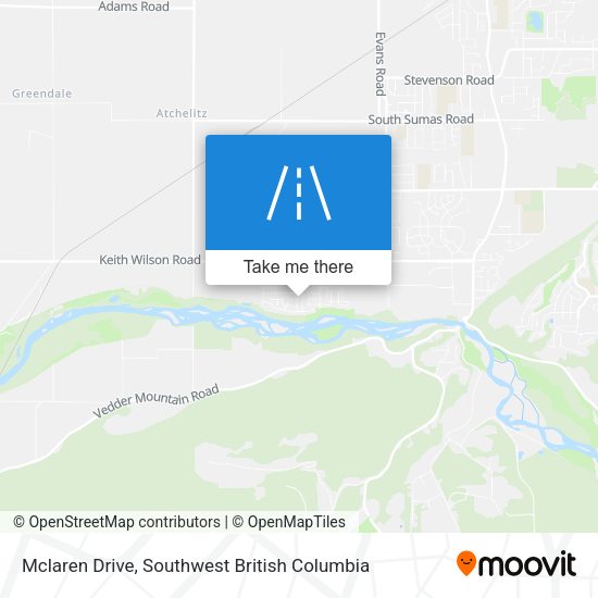 Mclaren Drive map