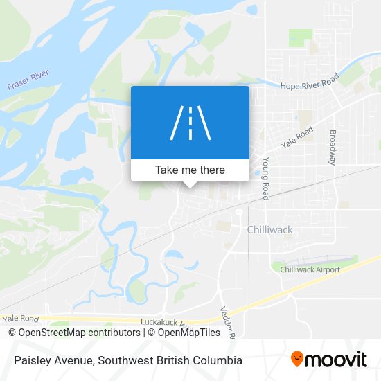 Paisley Avenue map
