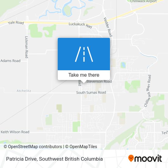 Patricia Drive map