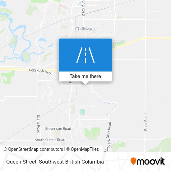 Queen Street map