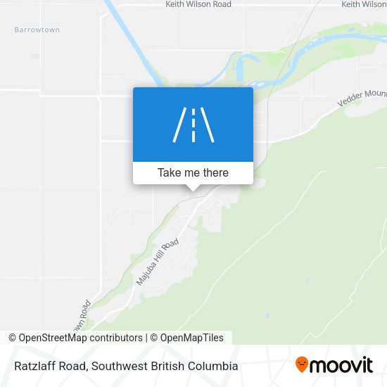 Ratzlaff Road map
