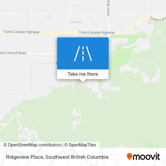 Ridgeview Place plan