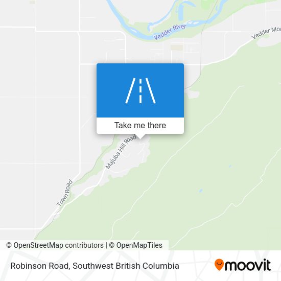 Robinson Road map