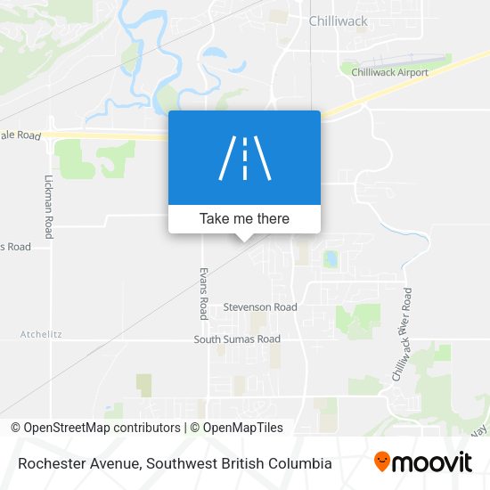 Rochester Avenue map