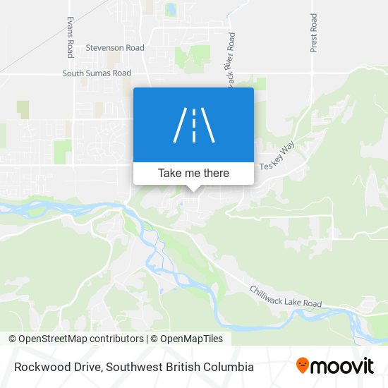 Rockwood Drive map