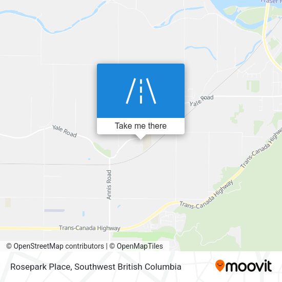 Rosepark Place map