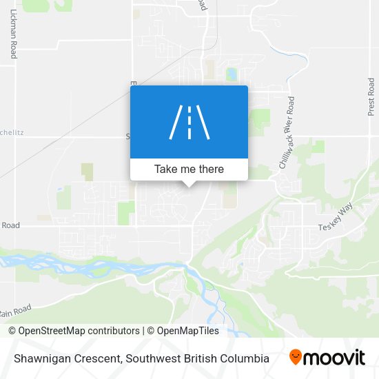 Shawnigan Crescent map