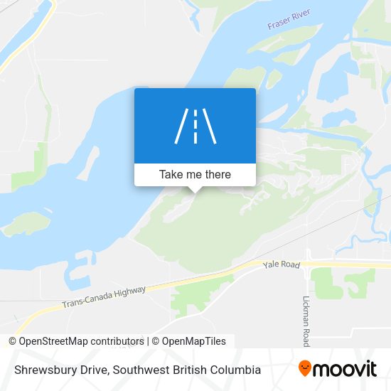 Shrewsbury Drive map