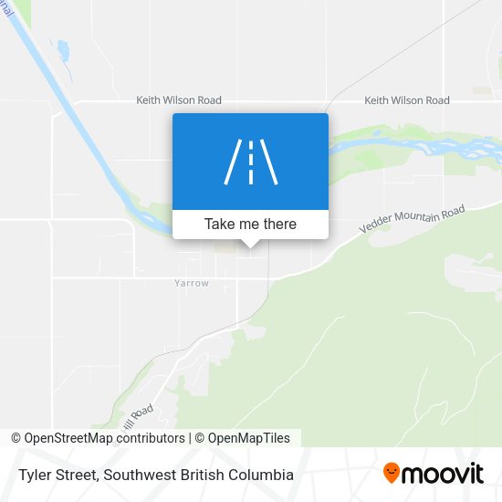 Tyler Street map