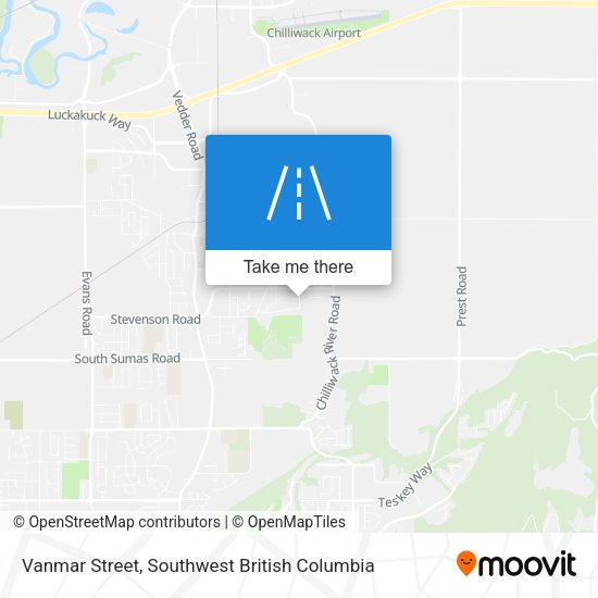 Vanmar Street map