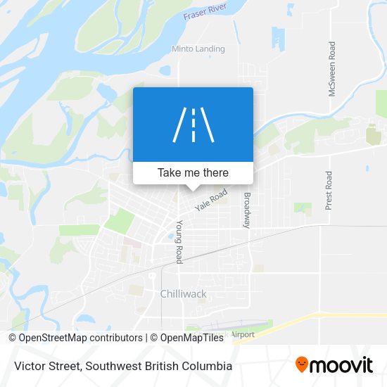 Victor Street map