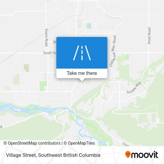 Village Street map