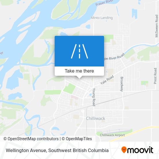 Wellington Avenue map