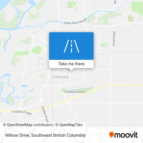 Willow Drive map