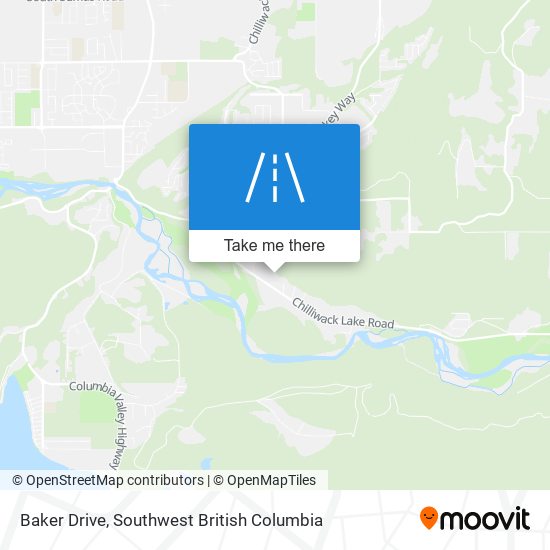 Baker Drive map