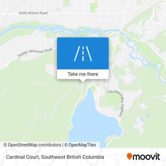Cardinal Court map