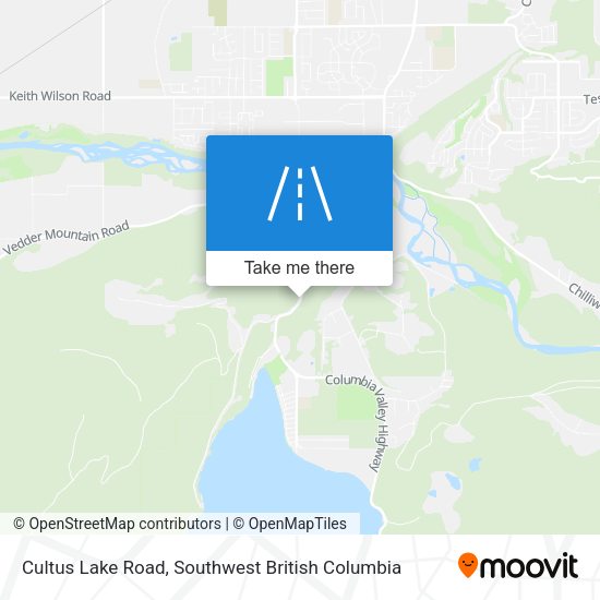 Cultus Lake Road plan