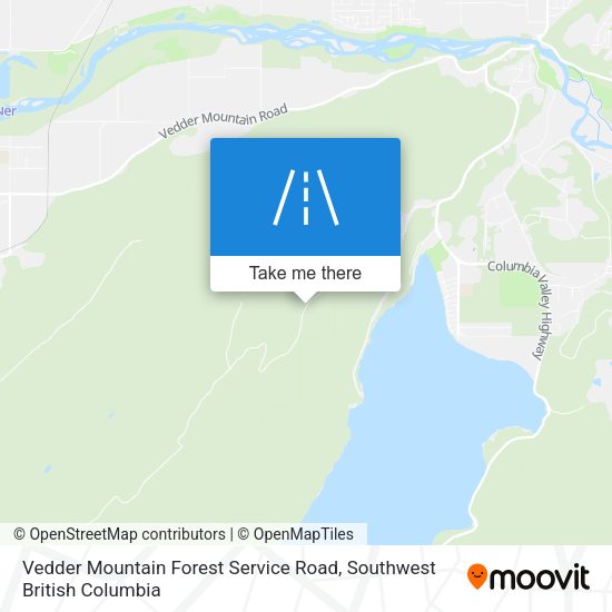 Vedder Mountain Forest Service Road plan