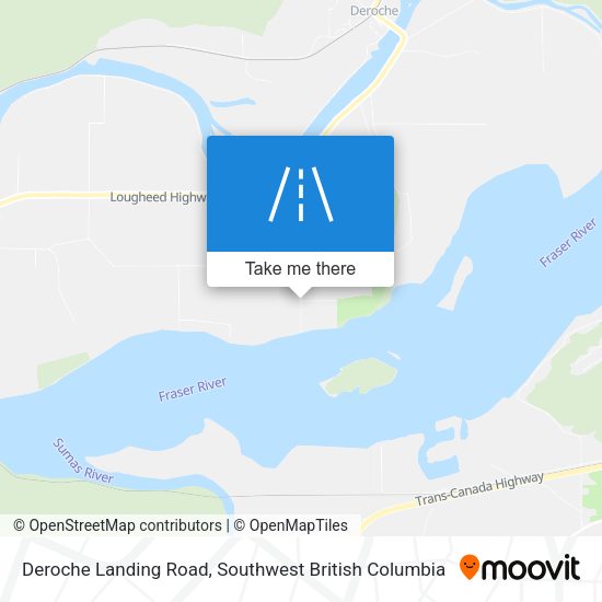 Deroche Landing Road plan