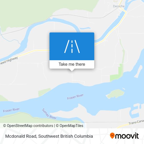 Mcdonald Road plan