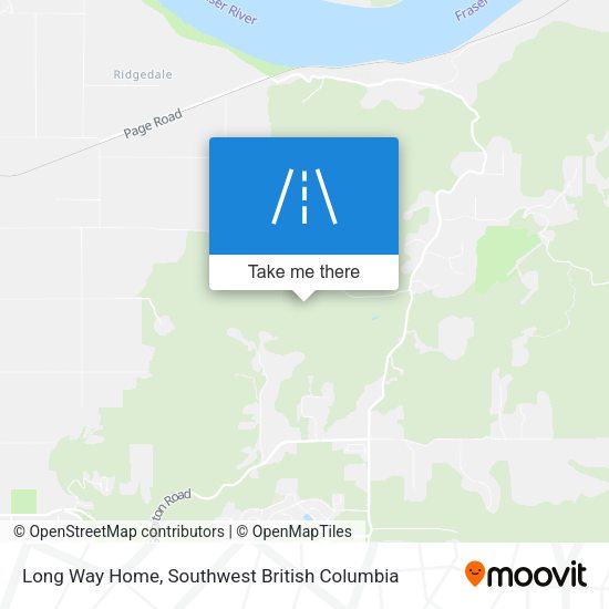 Long Way Home map