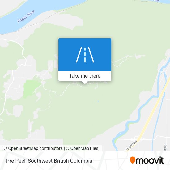 Pre Peel map