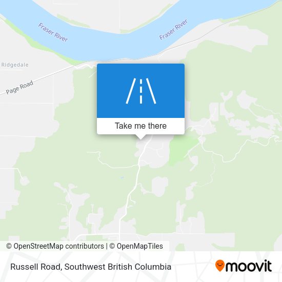 Russell Road plan