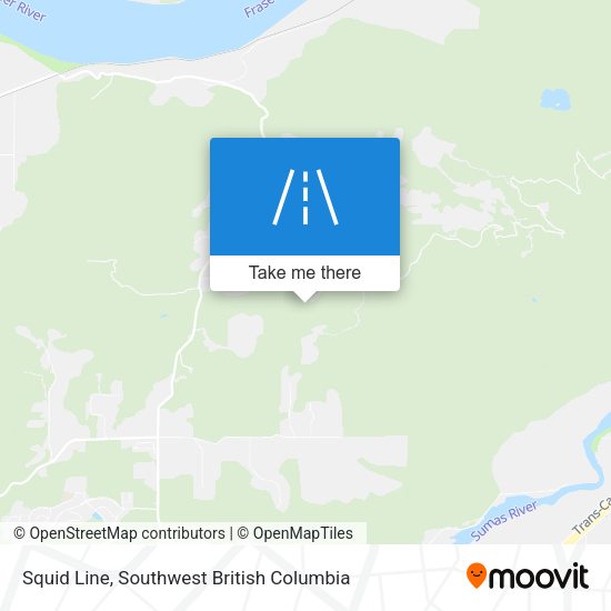 Squid Line map
