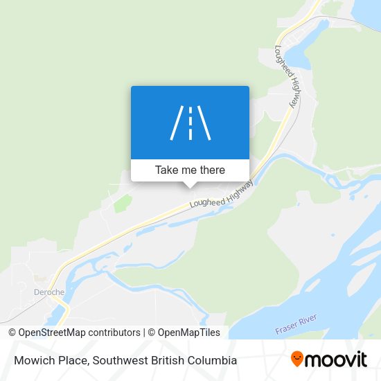 Mowich Place map