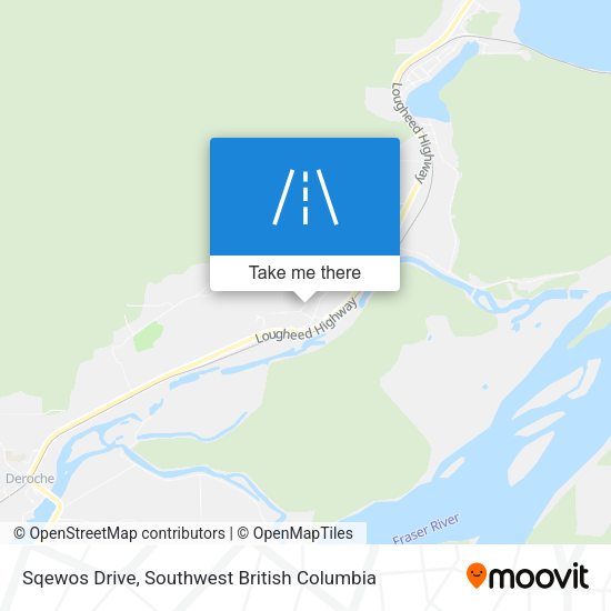 Sqewos Drive map