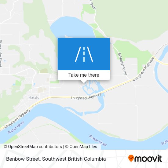 Benbow Street map