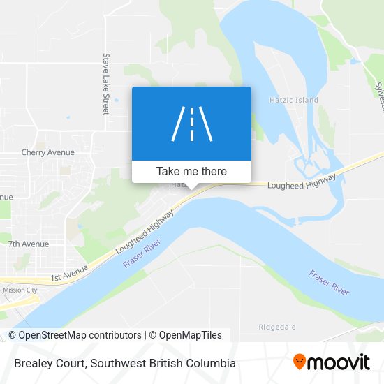 Brealey Court map