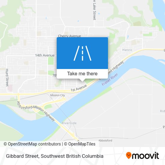 Gibbard Street map