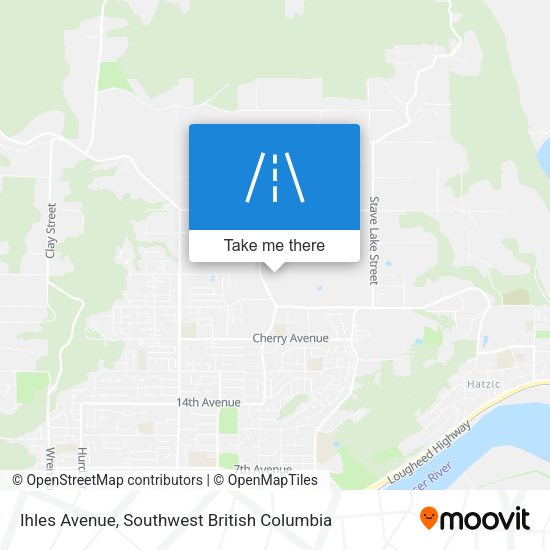 Ihles Avenue map
