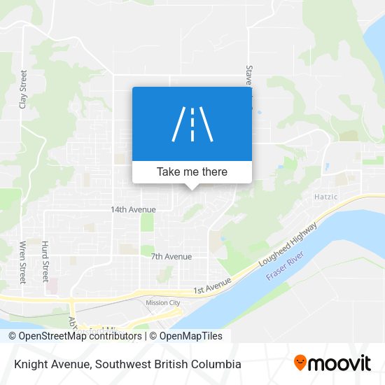 Knight Avenue map