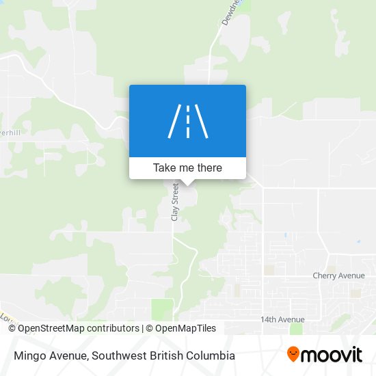 Mingo Avenue map