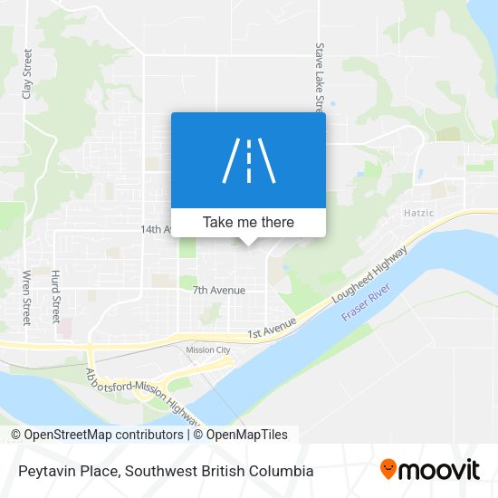 Peytavin Place map
