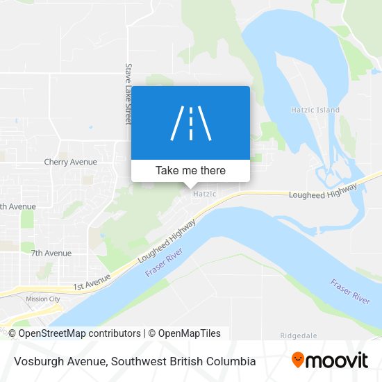 Vosburgh Avenue map