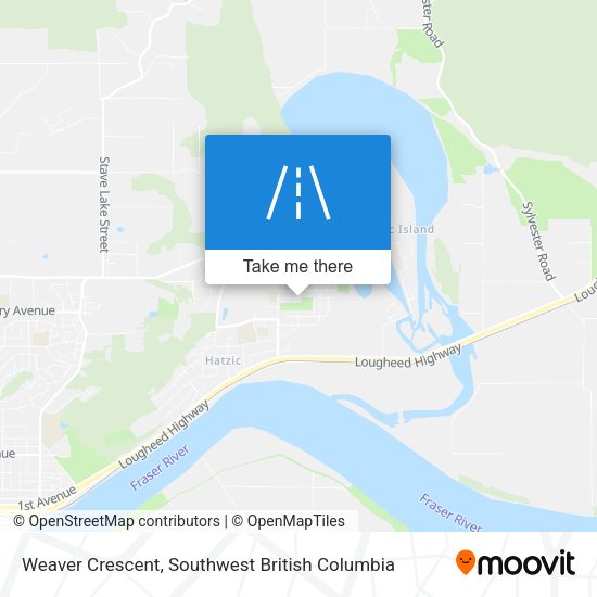 Weaver Crescent map