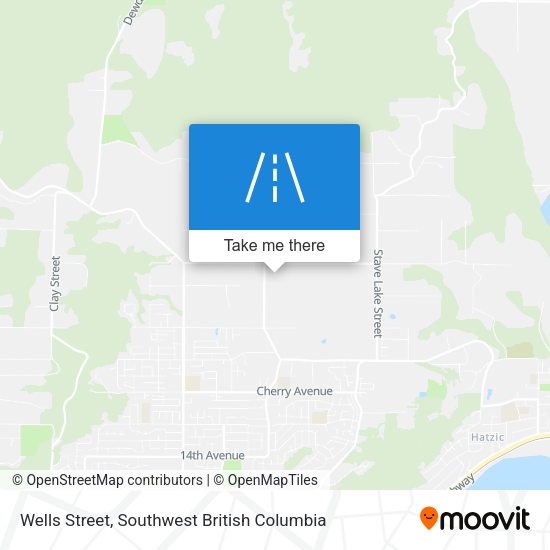 Wells Street map